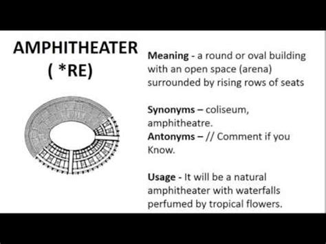 amphitheatre synonym
